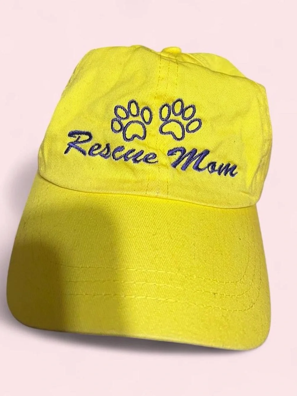 Rescue Mom Yellow Cap